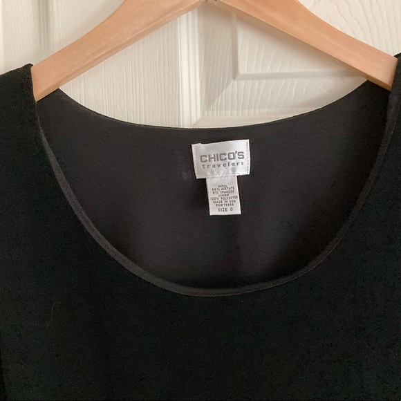 Scoop Neck Dressy Tank by Chico’s Size 0 - Picture 2 of 3